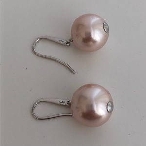 MISAKI Earrings pearl and silver